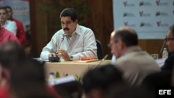 Nicolás Maduro (c) viernes 11 de enero de 2013 