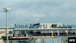 Foto de archivo del Aeropuerto Internacional José Martí de La Habana.