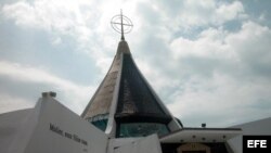 Imagen de archivo de la Ermita de la Caridad del Cobre en Miami (Florida). EFE/SOL CARRERAS/ARCHIVO