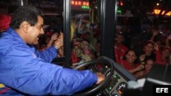 Nicolás Maduro, de chofer a candidato presidencial.