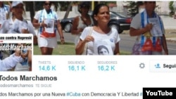 TodosMarchamos twitter Reporta Cuba