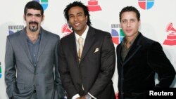 Los miembros del grupo cubano Orishas, en una foto tomada en Las Vegas, en noviembre el 2007.
