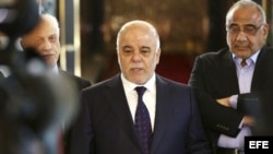 El primer ministro iraquí, Haidar al Abadi
