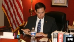  El senador republicano de Florida, Marco Rubio.