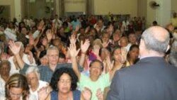 Pastor protestante cubano a la espera de un desalojo