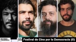 Póster del Festival de Cine por la Democracia, a celebrarse en Colombia.