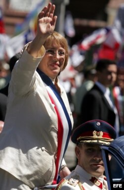 Michlle Bachelet, presidenta de Chile