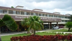 Hospital General Dr. Juan Bruno Zayas Alfonso, en Santiago de Cuba. 