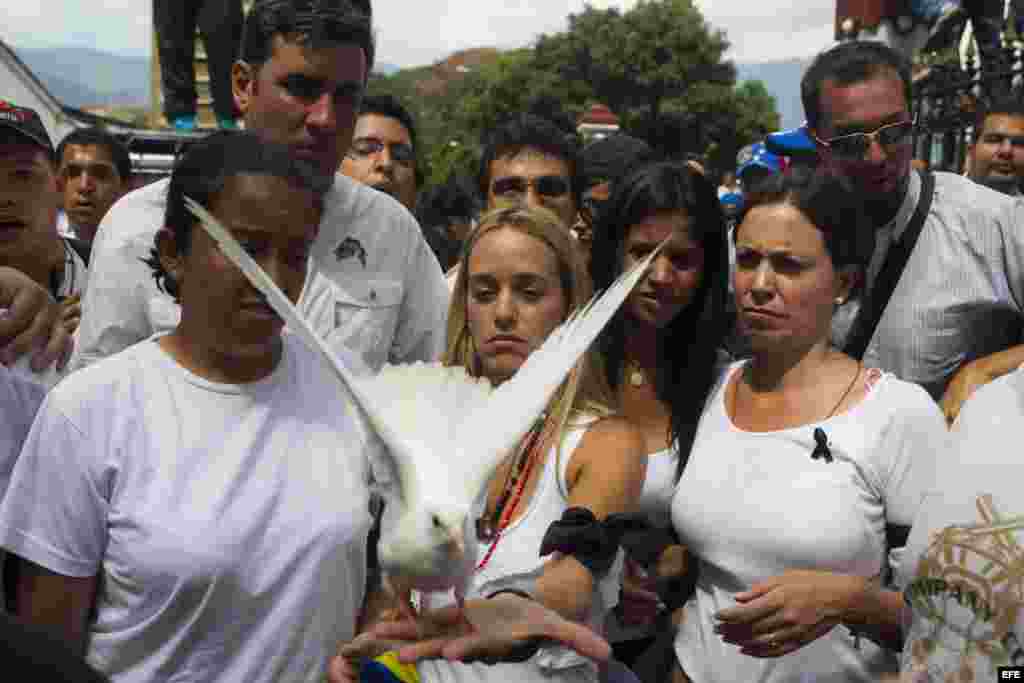 Marcha de mujeres en Caracas