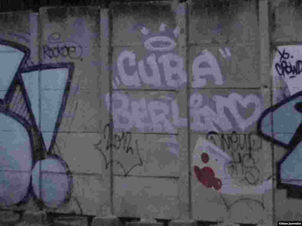 Reporta Cuba Grafitis en La Habana Foto Bárbara Fernández