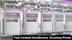 La OMS afirma que la vacuna contra el COVID-19 de AstraZeneca, en la imagen, presenta un balance positivo a la hora de calcular entre los beneficios y los riesgos. Foto cortesía AztraZeneca.