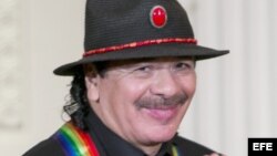 Carlos Santana en la Casa Blanca 