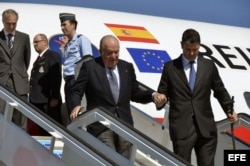El rey emérito de España llega a Cuba para el funeral de Fidel Castro