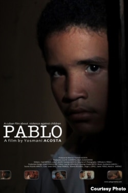 Cartel del filme Pablo.