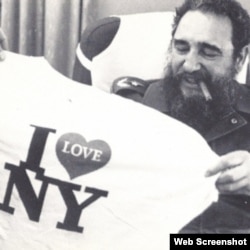 Fidel Castro, durante su viaje a Nueva York en 1979.