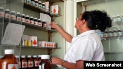 Cuba controla la venta de la mayoría de los medicamentos.