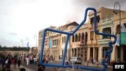 Expo "Detrás del Muro", uno de los acentos de la Bienal de La Habana