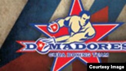 Logo del equipo de boxeo cubano "Domadores". 