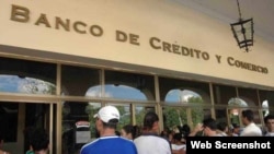 Banco de crédito. Cuba