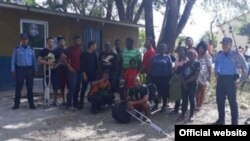 Cubanos y africanos detenidos en Choluteca