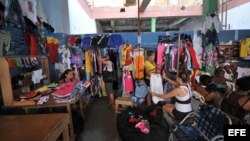 Una tienda de ropa de empresarios cubanos.