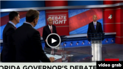 El debate por la gobernación de la Florida fue transmitido por CNN.