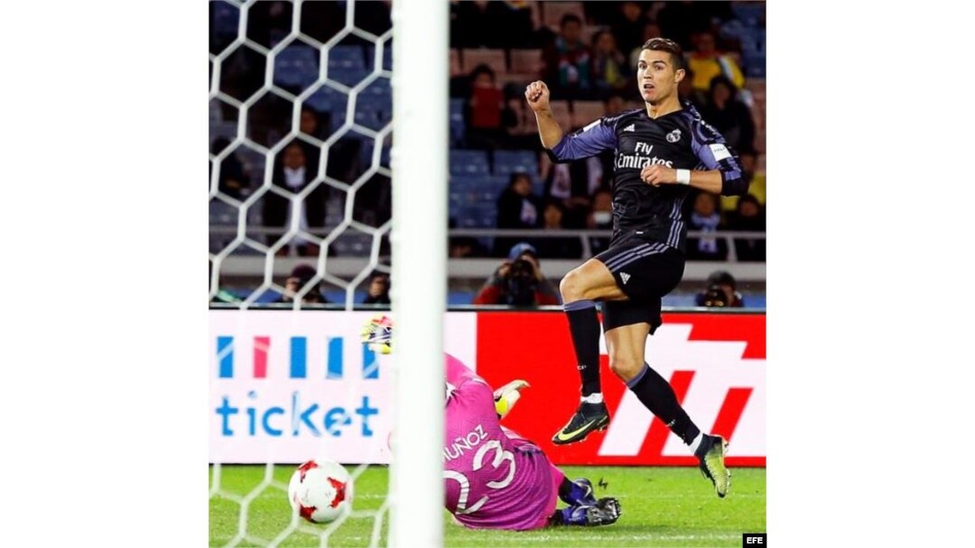 Ronaldo anotó el segundo gol.