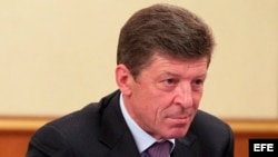 El viceprimer ministro ruso Dmitry Kozak.