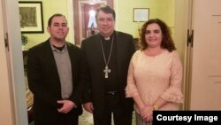 Pastor cubano Mario Félix Lleonard realizó visita de cortesía a Nuncio Apostólico del Vaticano en Washington, Christophe Pierre.