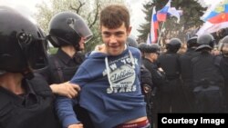 Arrestos en Moscú el 12 de junio del 2017