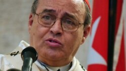 Cardenal Ortega rechaza listado de presos políticos