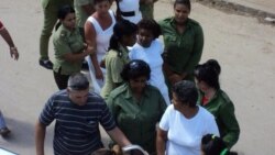 Otro domingo de violencia contra Damas de Blanco en Cuba