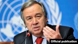 El secretario generald e la ONU, Antonio Guterres. (ONU)