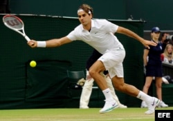El tenista suizo Roger Federer.