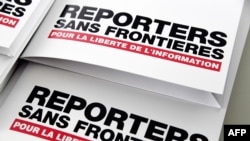 Reporteros sin Fronteras, ONG con sede en París.