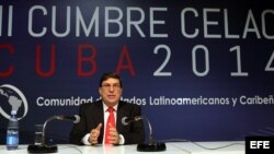 Canciller Bruno Rodríguez: Invitación de Insulza a Cumbre de la Celac es "cortesía diplomática".