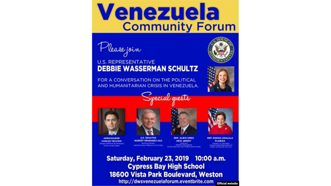 Foro en solidaridad con Venezuela.