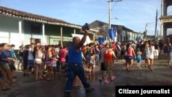 Reporta Cuba Simulacro de Parrandas foto Niurcys Acosta