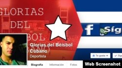 Grupo en facebook "Glorias del Béisbol Cubano".