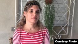 Presa política cubana Sayli Navarro