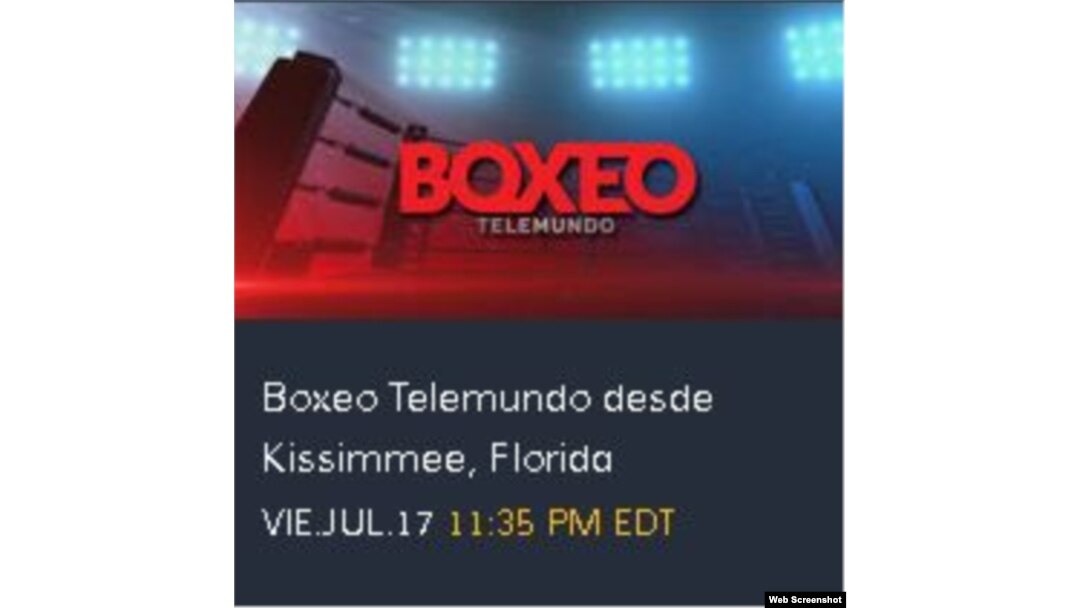 Boxeo Telemundo.
