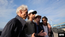 Cubanos, entre los recuerdos y la euforia, a la espera del concierto de los Rolling Stones.