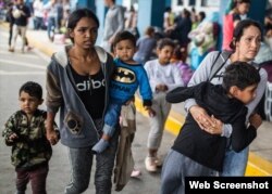 Migrantes venezolanos en Colombia. (Noticias ONU)