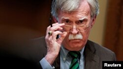 El recién destituido asesor de seguridad nacional de la Casa Blanca, John Bolton, en una foto de archivo. (REUTERS/Joshua Roberts)