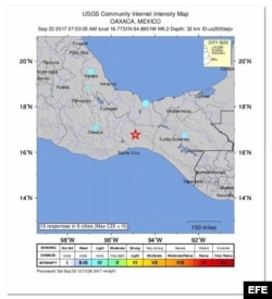 Nuevo sismo en México.