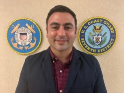 Hansel Pintos, vicedirector de Relaciones Públicas del 7mo Distrito de la Guardia Costera de EEUU.