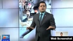 Humberto López, durante su sección en el NTV. (Captura de Video/YouTube).