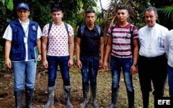 El ELN liberó la semana pasada a tres de los militares colombianos que tenía secuestrados.