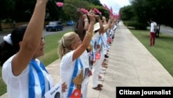 Reporta Cuba Damas de Blanco Foto de Angel Moya cortesia para Reporta Cuba