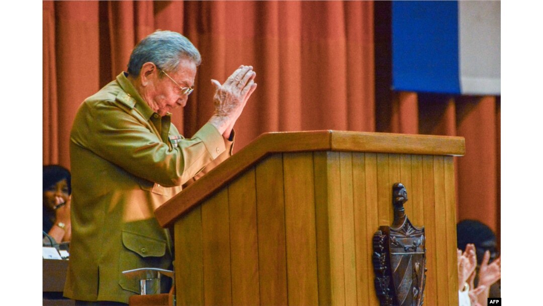 Raúl Castro en la Asamblea Nacional del Poder Popular.